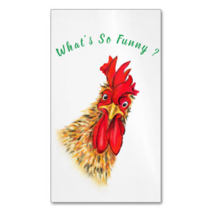 Funny Magnet Überraschender Rooster - Benutzerdefi