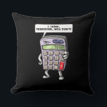 Funny Mah Algebra Calculator Mathematics Joke Kissen<br><div class="desc">Funny Mah Algebra Calculator Mathematics Joke Design für Mathematik Liebhaber.</div>