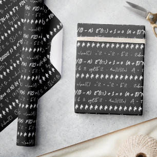 Funny Mah Formulae Geschenk für Mathematiker Geschenkpapier