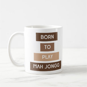 Funny Mah Jongg Kaffeetasse