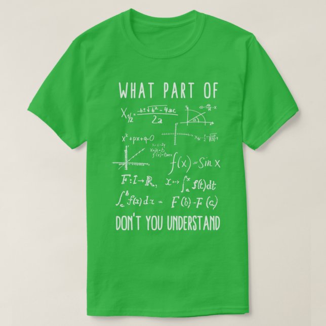 Funny Mah Pi Day Mathematics Lehrer Geek Nerd T-Shirt (Design vorne)