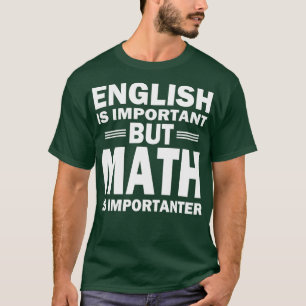 Funny Mah Science Nerd Lehrer Geschenk Idee Geburt T-Shirt