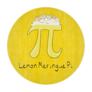 Funny Mah Spaß Lemon Pi Symbol Schneidebrett