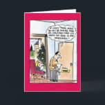 Funny Mail Distro Liste Grußkarte Feiertagskarte<br><div class="desc">Weihnachten Weihnachtsfeiertage lustige Comedy Witz hanukkah</div>