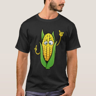 Funny Mais auf dem Cob Designs für Männer Frauen B T-Shirt
