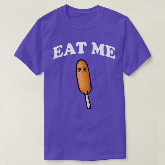Funny Mais Dog Pronto Pup Staat Fair Food Men Womi T-Shirt (Design vorne)