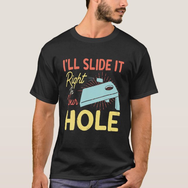 Funny Mais Hole Men Women Design, Cool Maisloch P T-Shirt (Vorderseite)