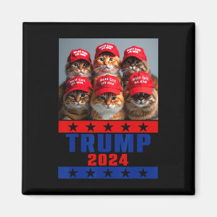 Funny Make Cats Rette wieder Trump US-Präsident El Magnet