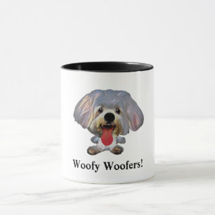 Funny Maltese Dog Tasse