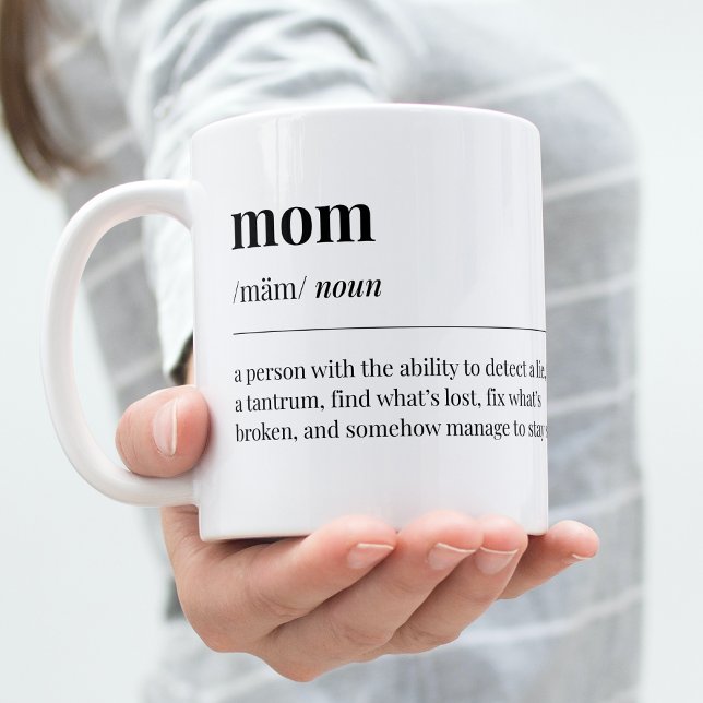 Funny Mama Definition Kaffeetasse (Von Creator hochgeladen)