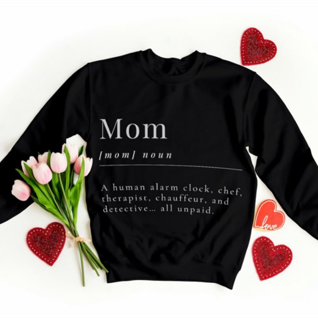 Funny Mama Definition Shirt - Unbezahlter Superhel (Von Creator hochgeladen)