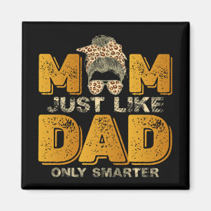 Funny Mama genau wie Vater nur klüger Vintag Magnet