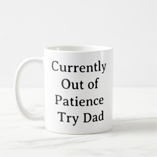 Funny Mama Life Tasse - Out of Patience Elternscha