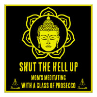 Funny Mama Meditation Anzeichen