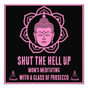 Funny Mama Medizin Prosecco - Schilder