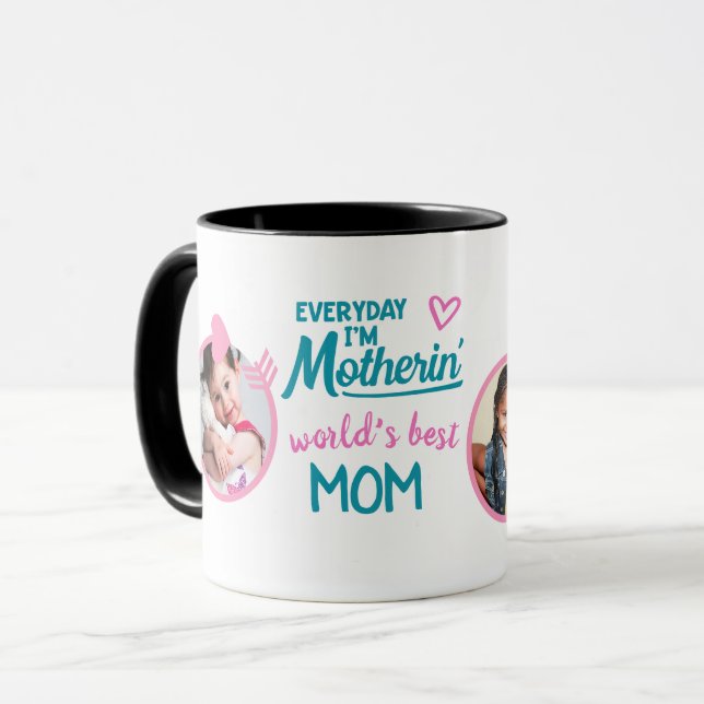 FUNNY MAMA QUOTES Foto TASSE - Niedlich Fun Trendy (Vorderseite Links)