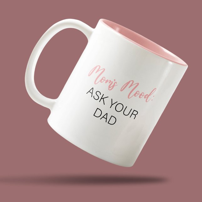 Funny Mama Stimmung Zweifarbige Tasse (Von Creator hochgeladen)