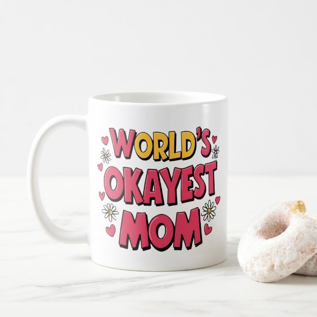 Funny Mama Tasse - Weltmeisterschaft der Mama für  (Mit Donut)