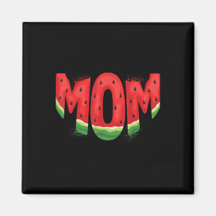 Funny Mama Watermelon Sommerfrüchte Familie Matchi Magnet