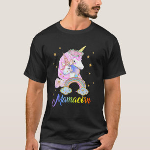 Funny Mamacorn Einhorn Kostüme Mama Muttertag T-Shirt