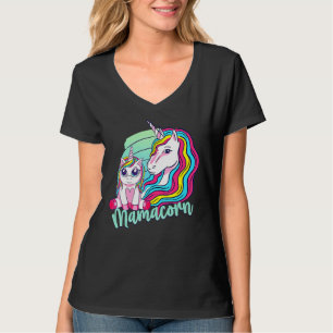 Funny Mamacorn Unicorn Mama Baby Girl Mama Niedlic T-Shirt