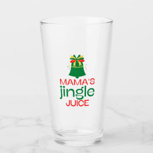 Funny Mamas Jingle Juice Glass Cup Glas