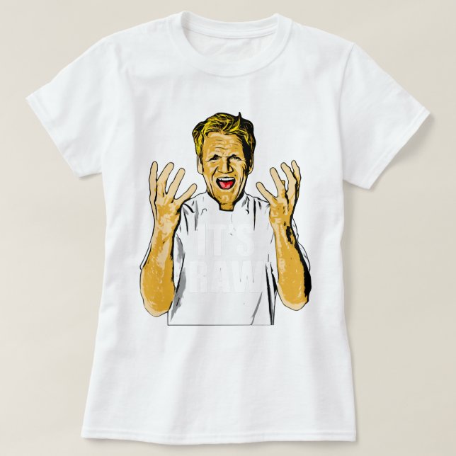 Funny Man TV Star Berühmter Koch Mens Funny Funny T-Shirt (Design vorne)