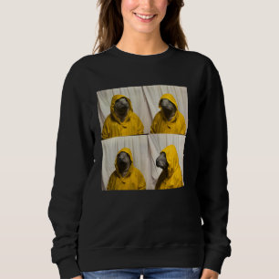 Funny Manatee Lover Ocean Animal Fotobooth Albern Sweatshirt