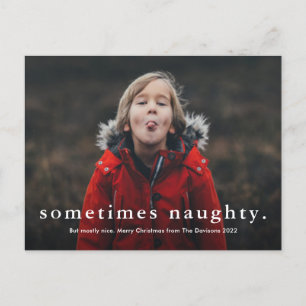 Funny manchmal naughty 3 Foto Frohe Weihnachten