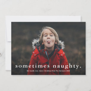 Funny manchmal naughty 3 Foto Frohe Weihnachten