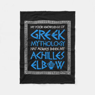 Funny mangels Wissen griechische Mythologie Achill Fleecedecke