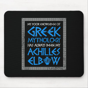 Funny mangels Wissen griechische Mythologie Achill Mousepad