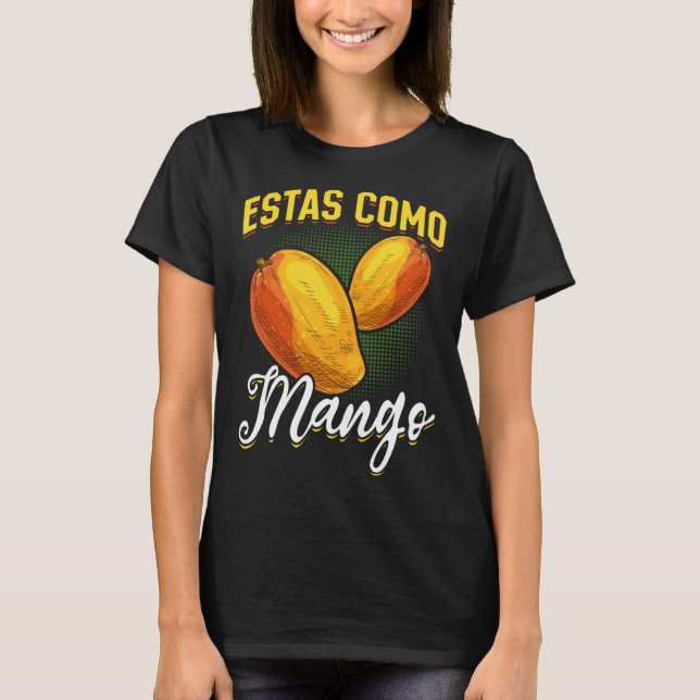 Funny Mango Fruit - Estas Como Mango Pullover Hood (Vorderseite)