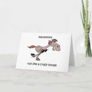 Funny Marathon Karte