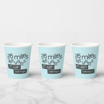 Funny Marathon Runner 26 Meilen 385 Yards Papier C
