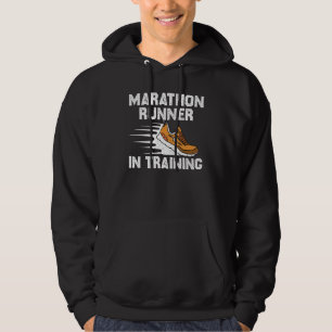 Funny Marathon Runner Men Women Marathon Laufen Hoodie