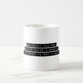 Funny Marathon Runner Quote Geschenk Kaffeetasse