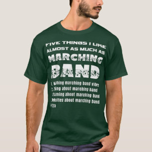 Funny Marching Band Pizza Lover Member Director Jo T-Shirt
