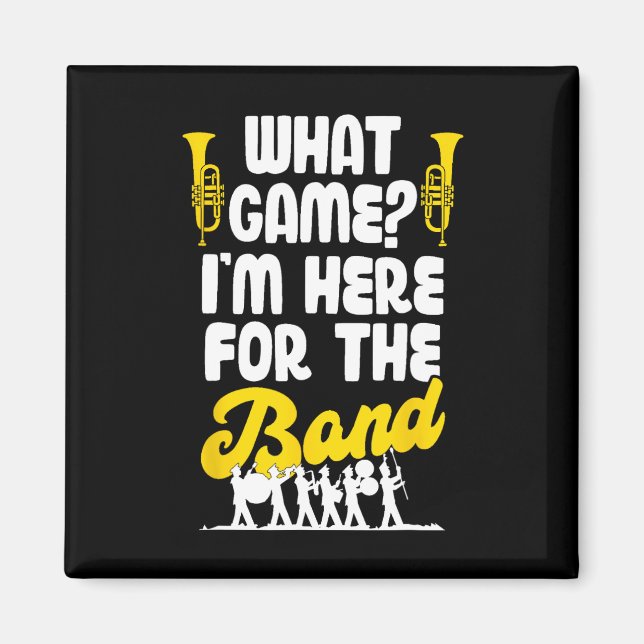 Funny Marching Band, welches Spiel ich gerade hier Magnet (Vorne)