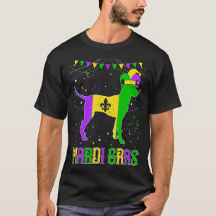 Funny Mardi Gras Dalmatiner Dog Vater Mama Mardi G T-Shirt