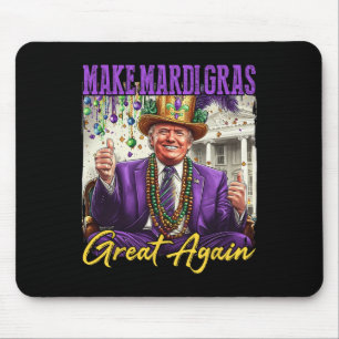Funny Mardi Gras Donald Trump Mardi Gras American Mousepad