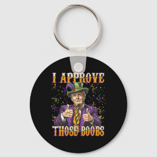 Funny Mardi Gras Usa I billigen diese Brust Schlüsselanhänger