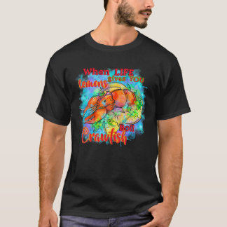 Funny Mardi Gras, wenn das Leben dir Lemons kocht T-Shirt