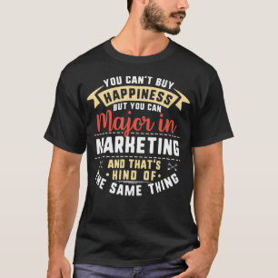 Funny Marketing Major Student Abschluss Geschenkco T-Shirt