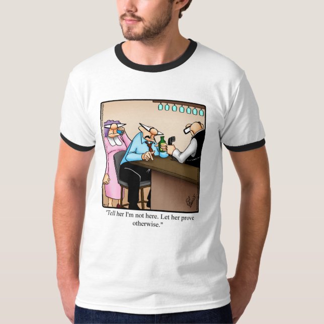 Funny Marriage Spaß Tee Shirt (Vorderseite)