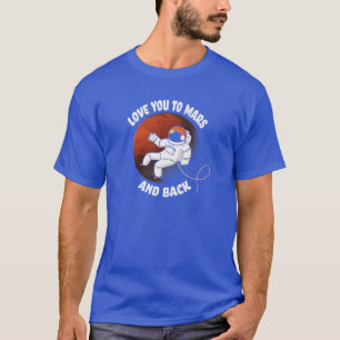 Funny Mars Occupy Colonize Planets Astronaut Explo T-Shirt