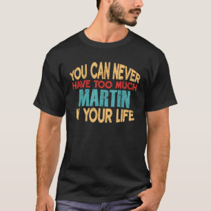 Funny Martin Personalisiert Tshirt Vorname Joke I