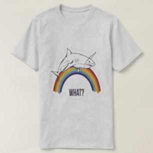 Funny mashup of unicorn rainbow shark' Cup T-Shirt