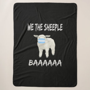 Funny mask sheep Sheeple Wearing Face Sherpadecke