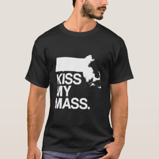 Funny Massachusetts Slogan Staat Karte T-Shirt